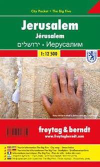 Jerusalem 1 : 12.500 - 1 : 9.000 City Pocket + The Big Five