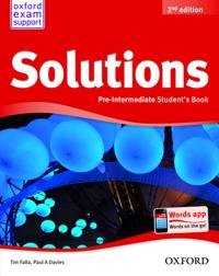 Solutions: Pre-Intermediate: Student's Book