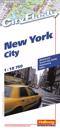 New York 1:18 750 (laminoitu, ydinkeskustan kartta)