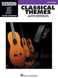 Classical Themes - 16 Pieces Arranged for Three or More Guitarists: Essential Elements Guitar Ensembles Late Beginner Level