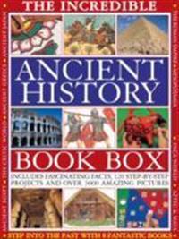 The Incredible Ancient History Book Box: Step Into the Past with 8 Fantastic Books: Ancient Greece, the Inca World, Mesopotamia, the Roman Empire, Anc