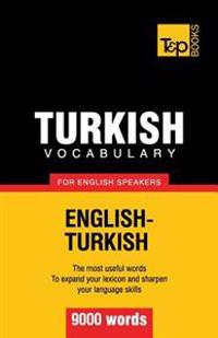 Turkish Vocabulary for English Speakers - 9000 Words
