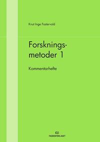 Forskningsmetoder 1 - Knut Inge Fostervold | Inprintwriters.org