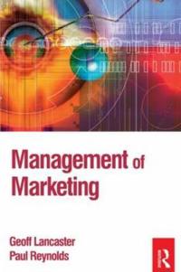 Management Of Marketing