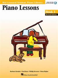 Piano Lessons, Book 3 [With CD (Audio)]