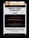 999 Pick 3 Lottery Players Club Volume 2