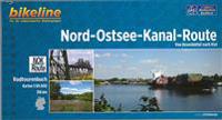 Bikeline Nord-Ostsee-Kanal-Route 1 : 50 000