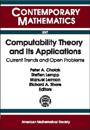 Computability Theory and Its Applications