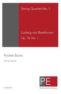 Beethoven String Quartet No. 1: Pocket Score