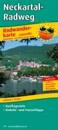 Neckar Valley cycle path, cycle tour map 1:50,000