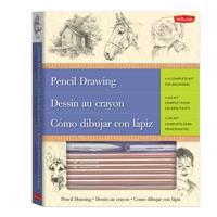 Pencil Drawing: A Complete Kit for Beginners [With Artist's Triangle, 2 Tortillons, Sandpaper Block and 6 Drawing Pencils, Flat Pencil, Charcoal