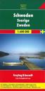 Sweden Road Map 1:600 000