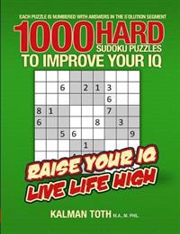 1000 Hard Sudoku Puzzles to Improve Your IQ