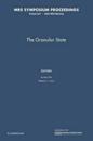 The Granular State: Volume 627