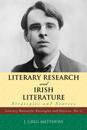 Literary Research and Irish Literature
