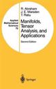 Manifolds, Tensor Analysis, and Applications