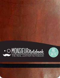Monsieur Notebook Brown Leather Sketch Landscape Small