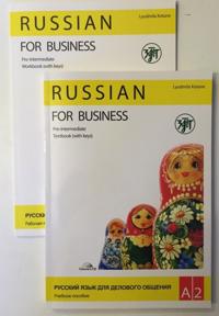 Russkij jazyk dlja delovogo obschenija. Russian for Business. Kirja sisältää CD:n
