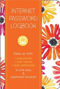 Internet Password Logbook - Botanical