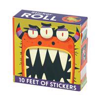 Monster Mania Sticker Roll
