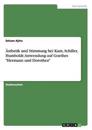 Ästhetik und Stimmung bei Kant, Schiller, Humboldt
