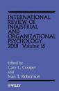 International Review of Industrial and Organizational Psychology 2001, Volume 16