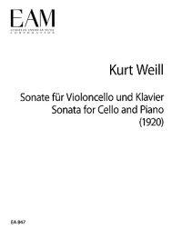 Sonata for Cello and Piano (1920)