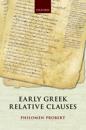 Early Greek Relative Clauses