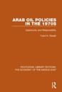 Arab Oil Policies in the 1970s