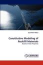 Constitutive Modeling of Rockfill Materials