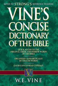 Vine's Concise Dictionary Of The Bible