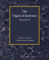 The Digest of Justinian: Volume 2