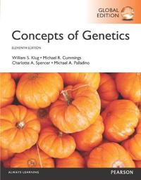 Concepts of Genetics with MasteringGenetics, Global Edition