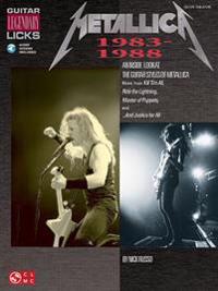 Metallica - Legendary Licks 1983-1988 [With Split-Channel CD]