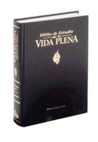 Rvr 1960 Biblia De Estudio Vida Plena, Imitacion, Negro/ Rvr 1960 Full Life Study Bible, Leather Look, Black