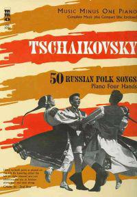 Tchaikovsky Fifty Russian Folk Songs for Piano Duet 1P/4H