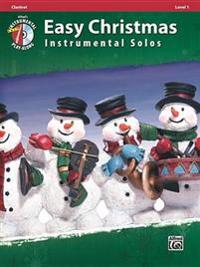 Easy Christmas Instrumental Solos, Clarinet, Level 1 [With CD (Audio)]
