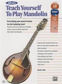 Alfred's Teach Yourself to Play Mandolin: Everything You Need to Know to Start Playing Now!, Book, CD & DVD