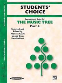 The Music Tree Students' Choice: Part 4 -- A Plan for Musical Growth at the Piano
