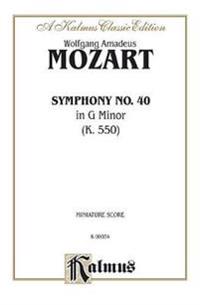 Symphony No. 40 in G Minor, K. 550: Miniature Score, Miniature Score