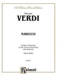 Nabucco: Vocal Score (Italian Language Edition), Vocal Score
