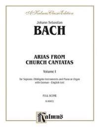 Soprano Arias from Church Cantatas (Sacred), Vol 1: German, English Language Edition