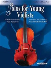 Solos for Young Violists, Vol 4: Selections from the Viola Repertoire