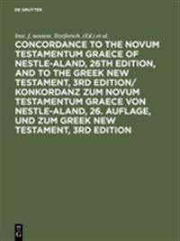 Concordance to the Novum Testamentum Graece