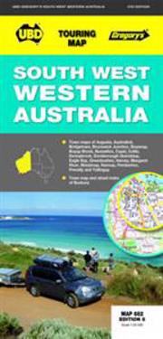 South West Western Australia Map 682