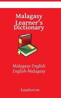 Malagasy Learner's Dictionary: Malagasy-English, English-Malagasy