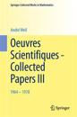Oeuvres Scientifiques - Collected Papers III