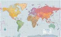 Peel & Stick World Wall Map