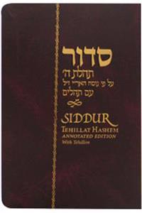 Siddur Annotated Hebrew Compact Annotated