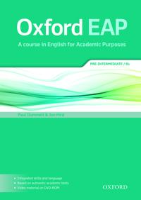 Oxford EAP: Pre-Intermediate / B1: Student's Book and DVD-ROM Pack